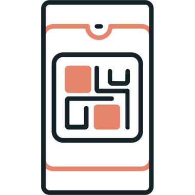 Bir alışveriş çantasının vektör simgesi