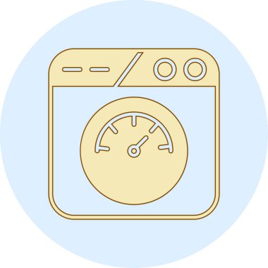 Moda Biçimli Akıllı İzleme Simgesi İzole Arkaplanı