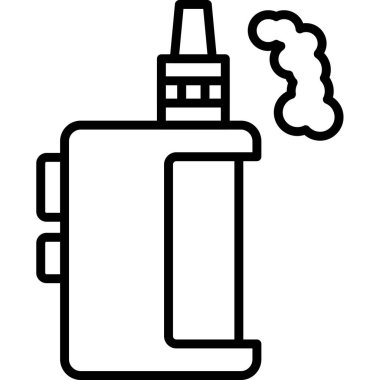 Bir sigaranın vektör illüstrasyonu