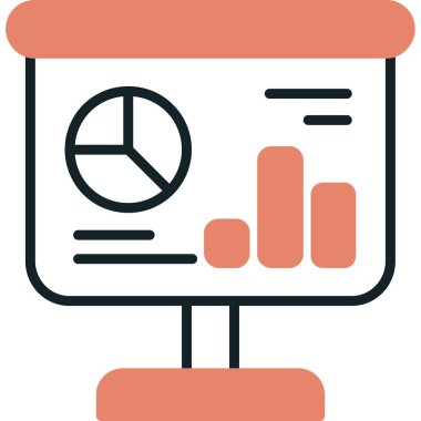 Grafik. Web simgesi basit illüstrasyon