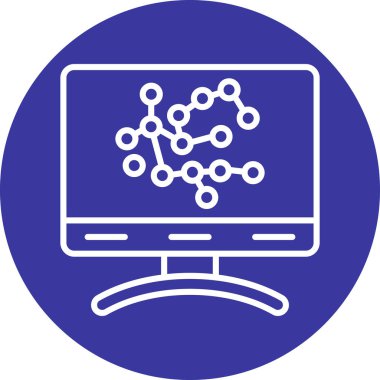 izleyici ikon vektör illüstrasyonu