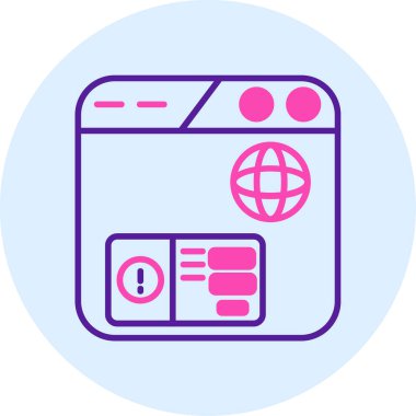 seo modern simgesinin vektör illüstrasyonu