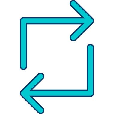 ok simgesi vektör illüstrasyonu