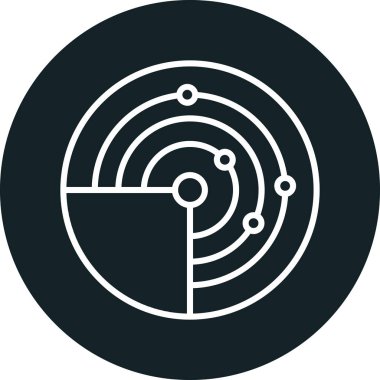 hedef simge vektör illüstrasyonu