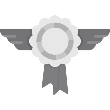 İzole defne çelenk simgesi. Vektör illüstrasyon tasarımı