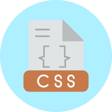 dosya biçimi simgesi, vektör illüstrasyonu