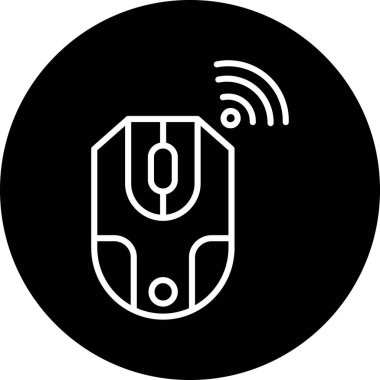 kablosuz ikon vektör illüstrasyonu