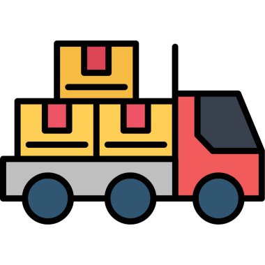 kamyon simgesi çizimi