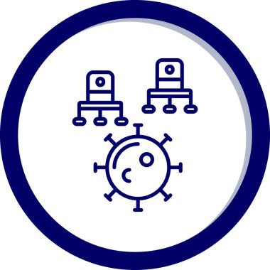 seo modern simgesinin vektör illüstrasyonu