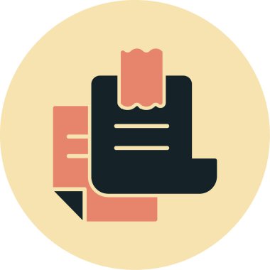 Kitap. Web simgesi basit illüstrasyon