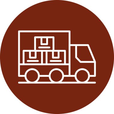 servis simgesi vektör illüstrasyonu