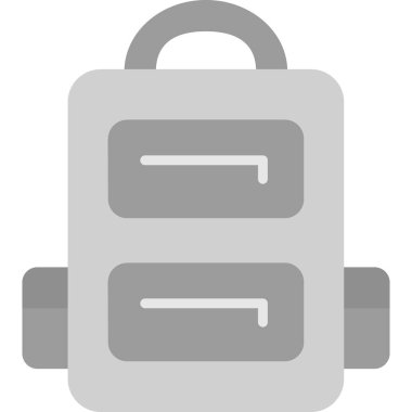 çanta çanta simgesi doldurulmuş taslak biçimi