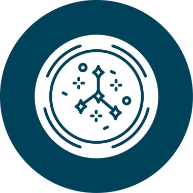 pusula simgesi modadan izole edilmiş arkaplan