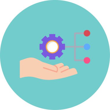 planlama web simgesi, vektör illüstrasyonu