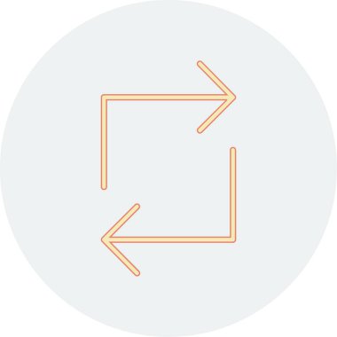 ok simgesi vektör illüstrasyonu