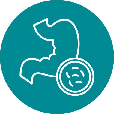 Modern simgenin vektör illüstrasyonu