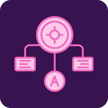 seo modern simgesinin vektör illüstrasyonu