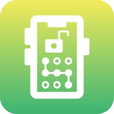 Modern simgenin vektör illüstrasyonu