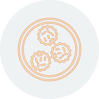 Dairesel testere simgesinin vektör illüstrasyonu