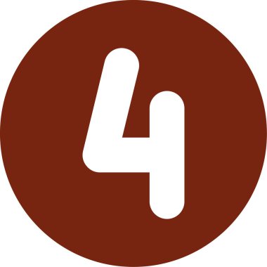 dört 45 işaret simgesi