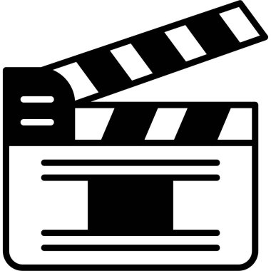 Film alkışı. Basit tasarım