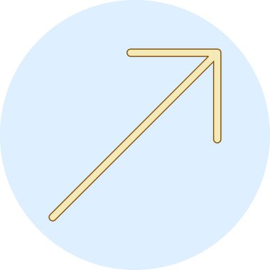 ok simgesi ile altın işaret