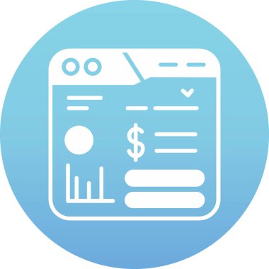 iş simgesi soyut bir grupta izole edildi