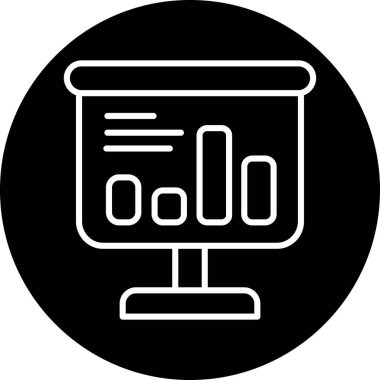 Seo simgesinin vektör illüstrasyonu