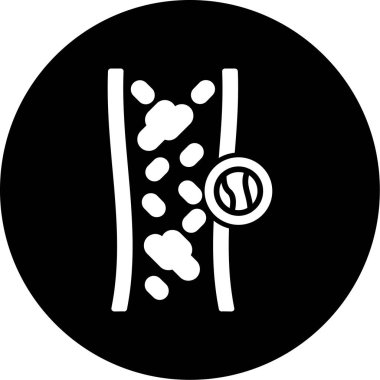 Modern simgenin vektör illüstrasyonu