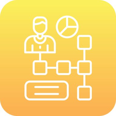 seo modern simgesinin vektör illüstrasyonu