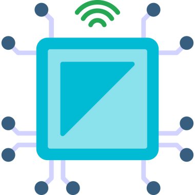 Wifi simgesi, vektör illüstrasyonu