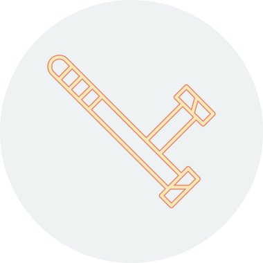 İngiliz anahtarı. Web simgesi basit illüstrasyon