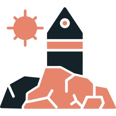 Seo simgesinin vektör illüstrasyonu