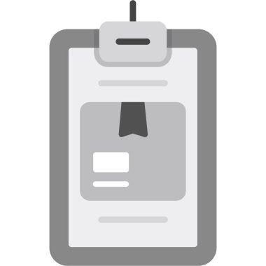 Harf biçiminde bir kalem ile bir panonun vektör simgesi