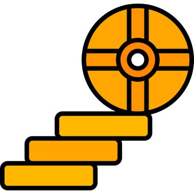 bir simgenin vektör modern illüstrasyonu