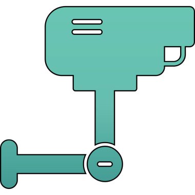 Çizgi film simgesinin vektör çizimi