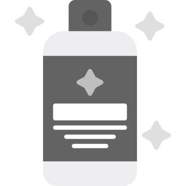 Parfüm şişesi ikonu. Web için parfüm vektör simgelerinin özet çizimi