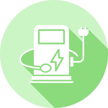 Güç. Web simgesi basit illüstrasyon