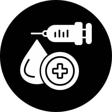 İlaç simgesinin vektör illüstrasyonu