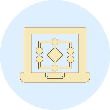 Modern b 'nin vektör illüstrasyonu eksik simgesi