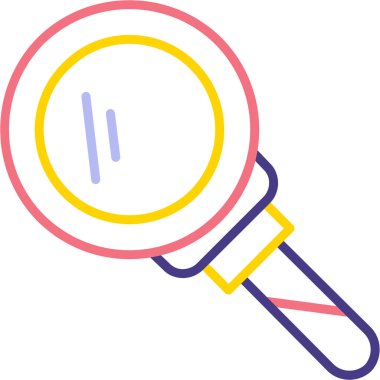 Ara. Web simgesi basit illüstrasyon