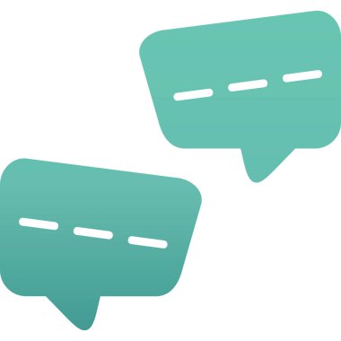 sohbet balonu vektör simgesi