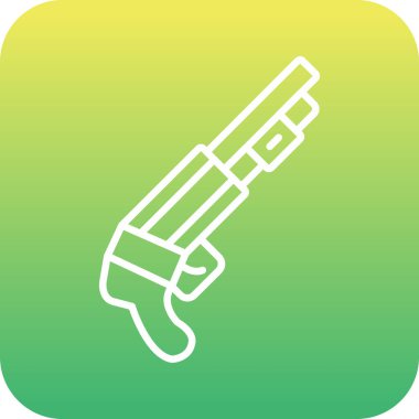 silah simgesi, modern tasarım resimleme tasarımı