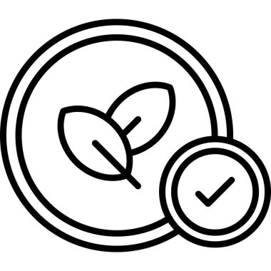 eko simge vektör illüstrasyonu