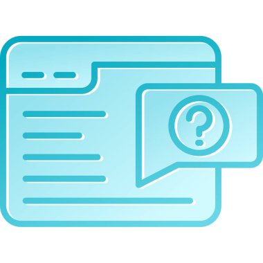 Soru işareti vektör illüstrasyon tasarımı içeren belge