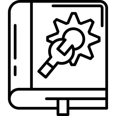 Tornavida ve ayar simgesine sahip bilgisayar