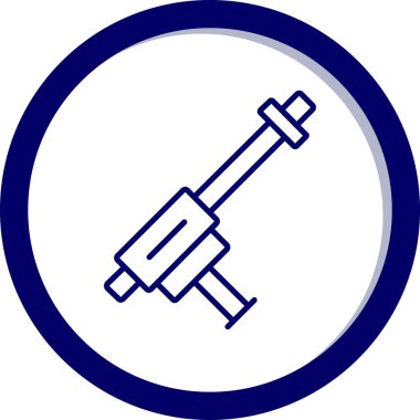 Çekiç. Web simgesi basit illüstrasyon