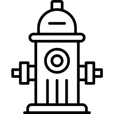 Bir robot simgesinin vektör illüstrasyonu