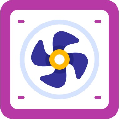 Hayran. Web simgesi basit illüstrasyon