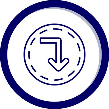 Ok. Web simgesi basit tasarım